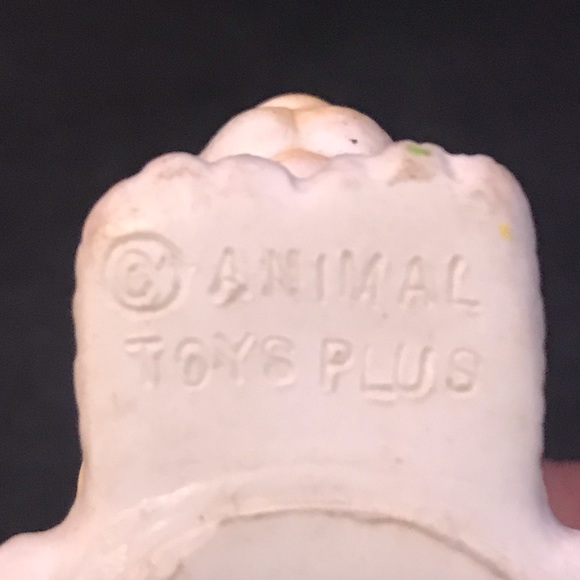 Vintage Rubber Bunny Rabbit Squeaky Toy Animal Toys Plus - Picture 4 of 8